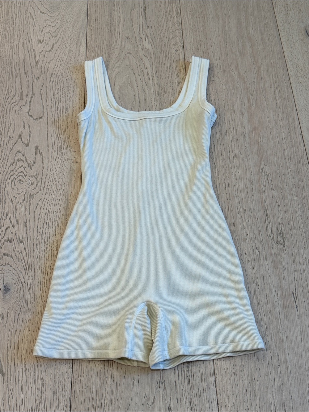 SKIMS Cotton Rib Onesie in Marble Size Medium